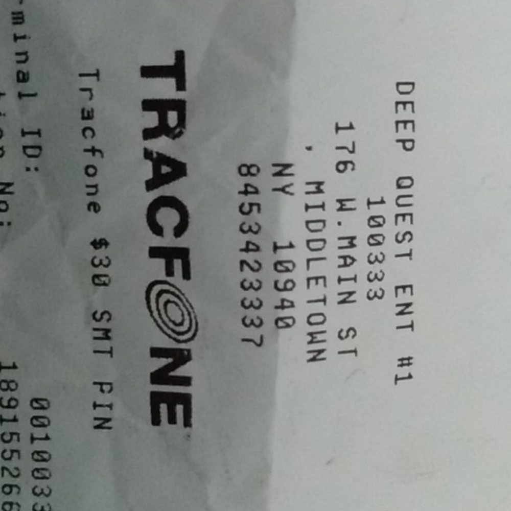 Tracfone 1 month service pin